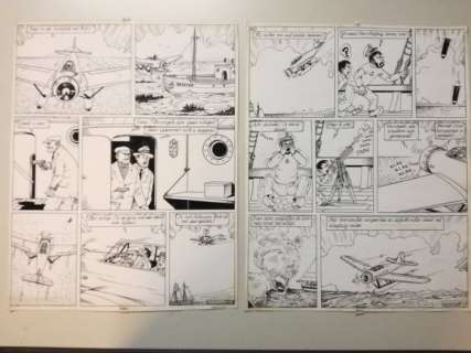 Buth - 2 Original page - Op zoek naar de Zonne-eilanden - 1949 | Catawiki