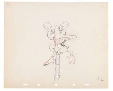 MICKEY MOUSE "BOAT BUILDERS" ORIGINAL PRODUCTION DRAWING LOT. | Hake’s