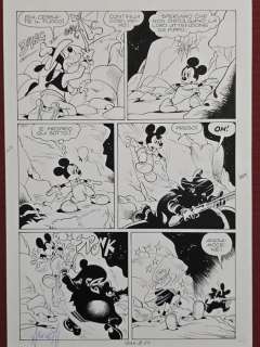 Asteriti, Sergio - 1 Original page - Topolino - n. 1344 “Topolino e la faccenda Goldenbroc” | Catawiki