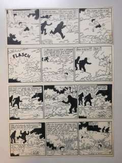 De Moor, Bob - 1 Original page - Snoe en Snolleke - De Schat Van Baekelandt - 1952 | Catawiki