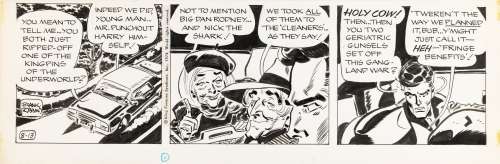 Johnny Hazard - original stribe - Frank Robbins | ComicGarden