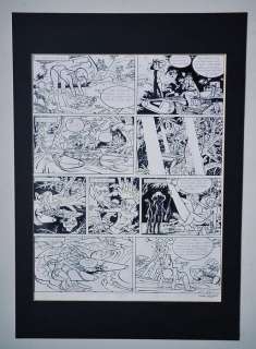 Kuijpers, Henk | Originele pagina (p.8) in lijst  - Franka  - De ondergang van de Donderdraak  - (1985) | Catawiki