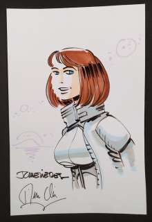 Mézières, Jean-Claude - 1 Original colour drawing - Valerian et Laureline | Catawiki