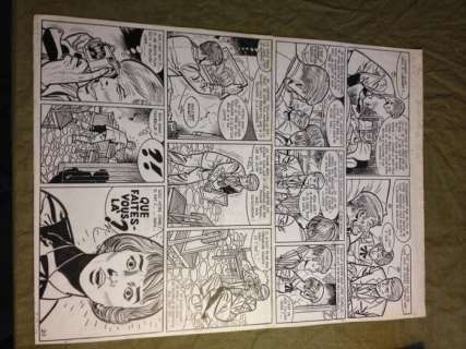 Reding, Raymond | Original page  - Jari 9  - Le diable rouge  - (1965) | Catawiki