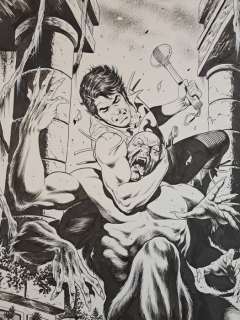 Piccinelli, Alessandro - 1 Original drawing - Zagor - La Nave Volante - 2022 | Catawiki