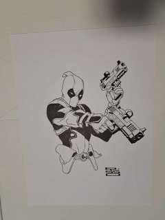 Eduardo Risso - 1 Original drawing - Deadpool - 2020 | Catawiki