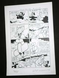 Messmer, Otto | original drawing (s. 9)-Felix the cat 43  - (1951) | Catawiki
