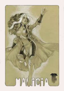 Philippe Bringel - 1 Original colour drawing - X-Men - Malicia / Rogue - 2021 | Catawiki