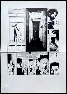 Renaud - 1 Original page - Jessica Blandy T21 - La Frontière - 2002 | Catawiki