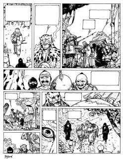 Planche originale page 10 Tome 5 Le vent des dieux La balade de Mizu par Philippe ADAMOV