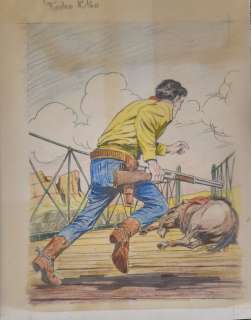 Bordelet, Remy - 1 Original cover + original colour - Rodéo #160 - 1964