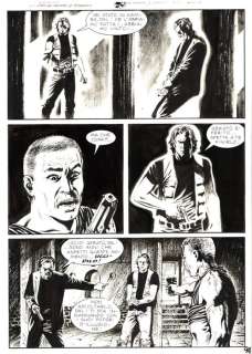 Dotti, Maurizio - 4 Original page - Dampyr #124 - "Nel covo del Maestro" - 2010 | Catawiki