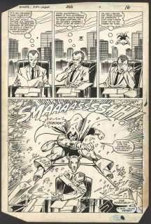 Frenz, Ron - AMAZING SPIDER-MAN (1963-98; 2003-13) #260 Half Splash | ComicConnect