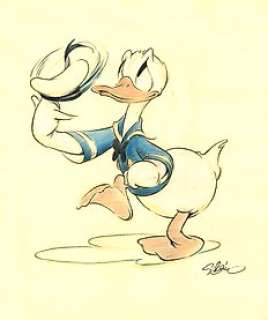 Garrido, Sergio - Original Drawing  - Donald Duck Sailor