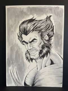 Alex L. Guenther - Original drawing - Wolverine | Catawiki