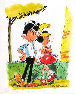 Attanasio | Modeste et Pompon, illustration Ã  l’encre de… | Millon