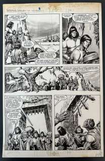 Buscema, John / Chan, Ernie - 1 Original page - Savage Sword of Conan #72 page 27 / Conan le barbare - The Colossus of Shem - 1981 | Catawiki