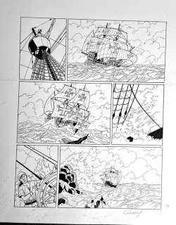 Renaud - 1 Original page - Harry Dickson T13 - L’Or de Malacca - 2018 | Catawiki