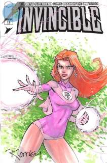 Ryan Ottley - *Sketch Covers* Issue Atom Eve