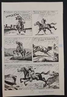 Tarquinio, D’Antonio - 1 Original page - Storia del West: La Lunga Cavalcata - 1970 | Catawiki