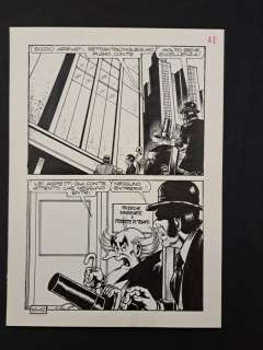 Magnus & Bunker - 1 Original page - Alan Ford - Una Losca Vicenda - 1974 | Catawiki