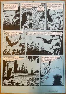 Nys, Jef - 1 Page de bande dessinée originale - Langteen en Schommelbuik - De Zonnebol (Le Globe Solaire) Nr2 - 1964 | Catawiki