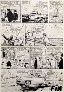 JIJE  - Valhardi  - Planche de fin de l’album Le secret de Neptune édité par[...] | Vermot et Associés