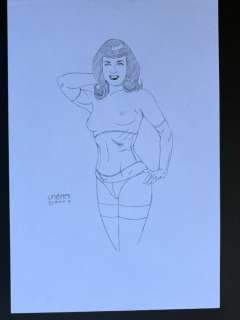 Joseph Michael Linsner - 1 Original drawing - Pin Up - 2009 | Catawiki