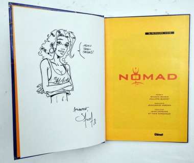 SAVOIA Sylvain - Lot 318 - Nomad Tomes1 à 5 en édition originale, le tome 1 avec...