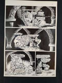 Bonvi - 1 Original page - Nick Carter: Carletto Il Nipote Malefico | Catawiki