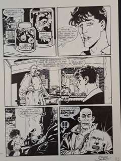 Saudelli, Franco - 1 Original page - Dylan Dog Il Discepolo - 2021 | Catawiki