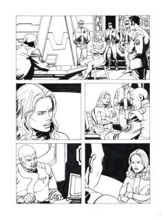 Bonazzi, Germano - 3 Original page - Nathan Never Gigante #10 - "I ribelli di marte" - 2000 | Catawiki