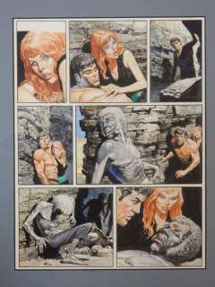 Lawrence, Don | Original page (p 4)   - Storm  - Het volk van de woestijn  - (1979) | Catawiki