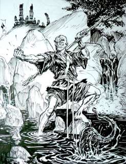 Pontet, Cyril - 1 Original drawing - Chroniques de la Lune Noire - Murata - 2025 | Catawiki