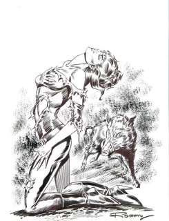 Romero, Enrique Badia | Original cover  - Modesty (Miranda) Blaise  - (2014) | Catawiki