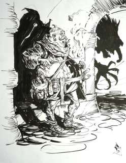 Pontet, Cyril - 1 Original drawing - Chroniques de la Lune Noire - Shamballeau le mage - 2025 | Catawiki