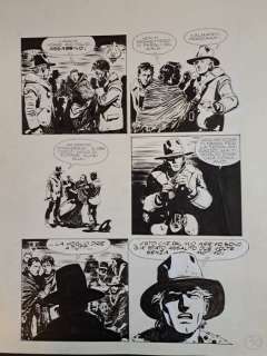 Berardi e Milazzo - 1 Original page - Ken Parker: Lampi di Paura - 1993 | Catawiki