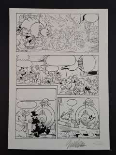 Cavazzano, Giorgio - 1 Original page - Paperinik - Tomorrow’s Farming | Catawiki