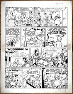 Greg - 1 Original page - Rock Derby - Une ëtoile a disparu - 1960 | Catawiki