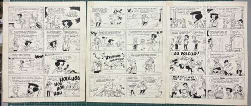Greg - 3 Original page - Fleurette - 1960 | Catawiki