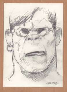 Liberatore, Tanino - 1 Original drawing - RanXerox - Portrait de face | Catawiki