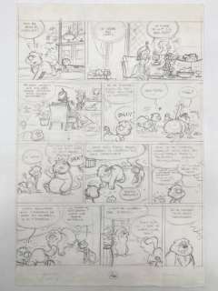 Colman, Stéphane - Original preliminary page - Billy the cat | Catawiki
