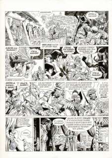 Mitton, Jean-Yves - 1 Original page - Quetzal Coatl - La Noche triste - 2005 | Catawiki