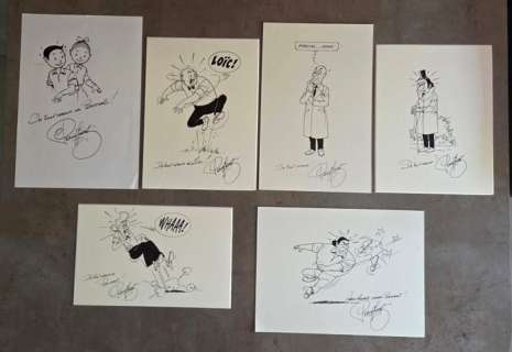 Geerts, Paul - 6 Original drawing - Bob et Bobette - Bob et Bobette | Catawiki