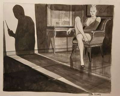 Zuccheri, Laura - 1 Original drawing - Diabolik - 2025 | Catawiki