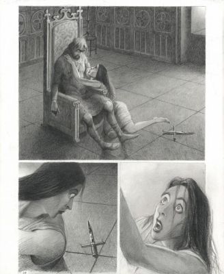 Paul & Gaëtan Brizzi | Planche originale n° 037 - Macbeth | Daniel Maghen