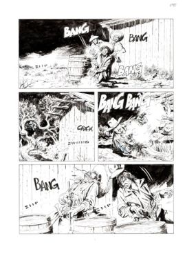 Valdambrini, Fabio - 2 Original page - Tex Willer #40 - "Rivolta all’inferno" - 2022 | Catawiki