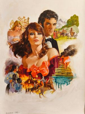 Fernando Fernández - 1 Original colour page - Original Romance cover book by Fernando Fernández | Catawiki