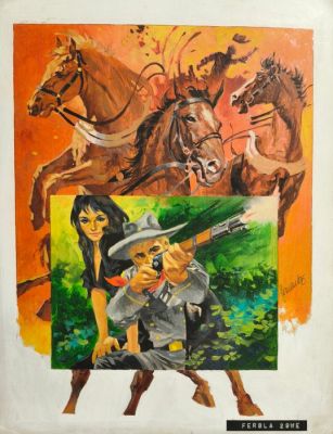 Fernandez, Fernando - 1 Original cover - Western Cover book | Catawiki