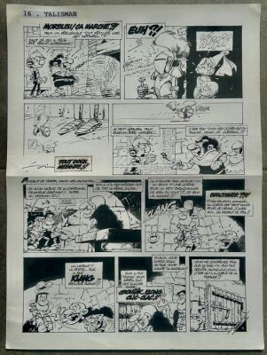 Seron, Pierre - 1 Original page - Les Petits Hommes - T. 43 - Castel Montrigu - page 16 - 2007 | Catawiki